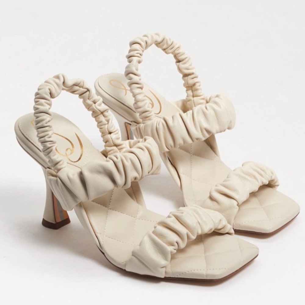 Sam Edelman Marlena Leather Padded Strap Heel